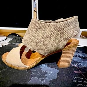 Toms Majorca Sandal - Taupe “Snakeskin”